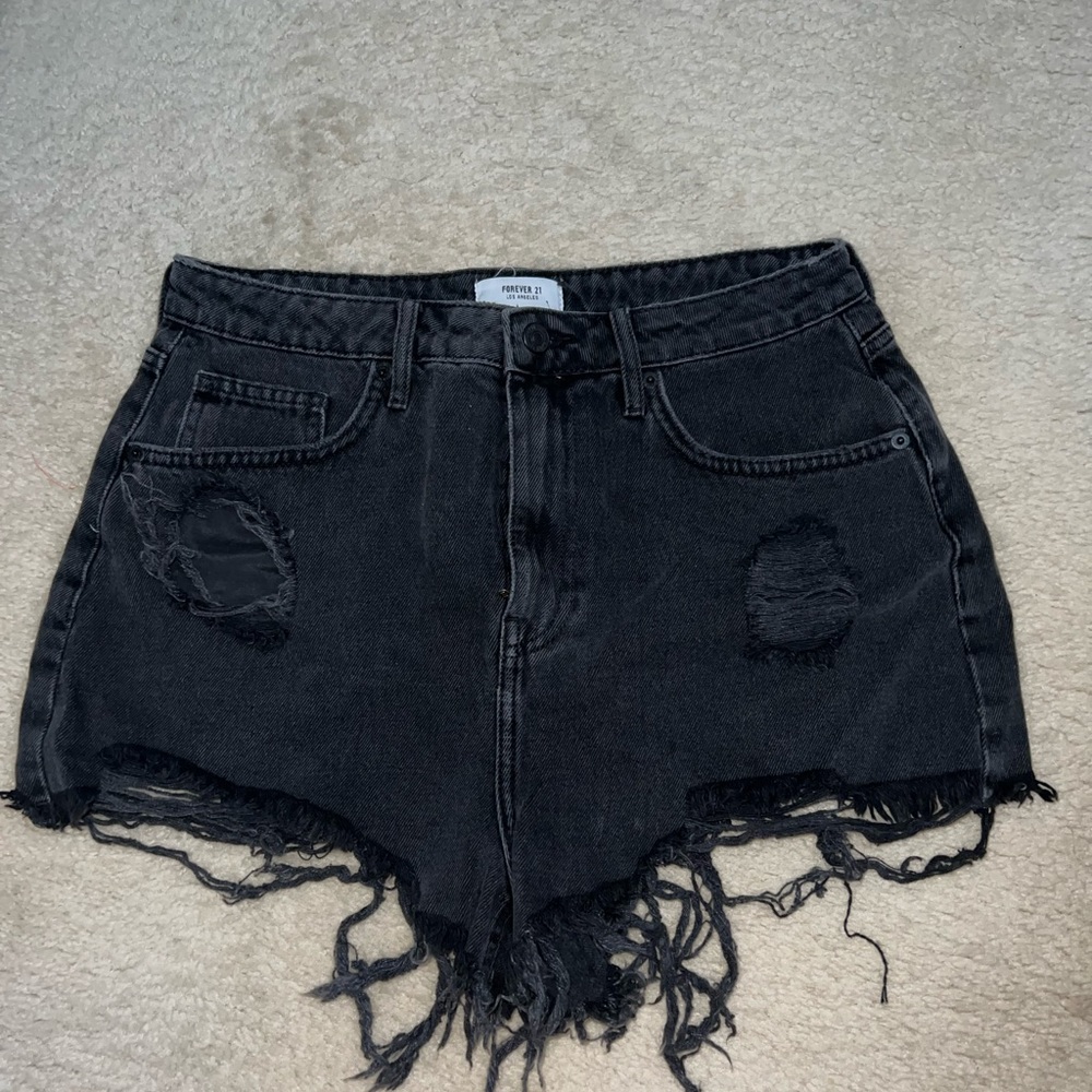 Forever 21 black shorts